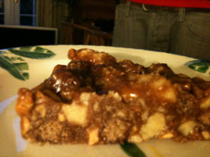 chocolate nut biscuits