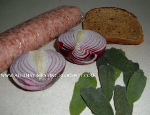 homemade sage and onion stuffing ingredients