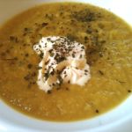 delicate carrot soup