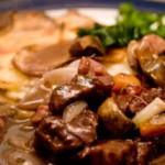 Boeuf Bourguignon, Dauphinoise and Broccoli