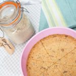 Elderflower and White Chocolate Shortbread - finished