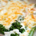 Quick Broccoli Cheese - close up
