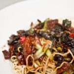 crispy chilli beef stir fry - All That I'm Eating