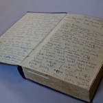 old cookery book inside cover