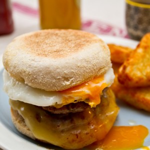 sausage egg and cheese muffin