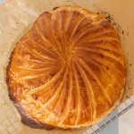 rhubarb galette