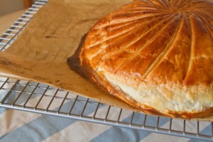 rhubarb galette