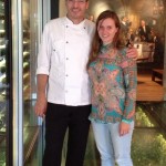 Daniel Galmiche and Caroline Taylor at The Vineyard