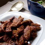 paprika topside of beef with peas and onions