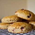 elderberry and einkorn scones