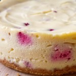 baked blackberry cheesecake