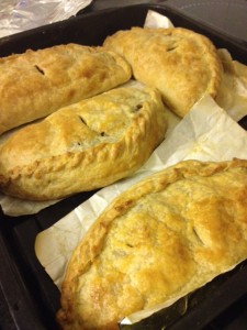 Homemade Cornish Pasties