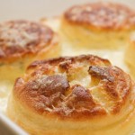 finished cheese souflee