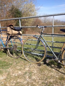 Vintage road bikes