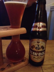 Kwak beer in hungerford