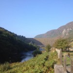 Morning before hiking back