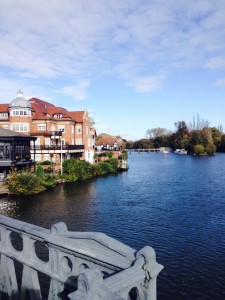 A Weekend in Windsor view of the river