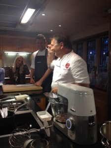 Raymond Blanc at Le Manoir cookery school