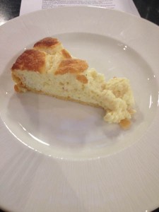Cheese souflee
