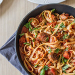 Easy Meatballs with Herby Tomato Sauce