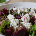 Beetroot, Lentil and Bergamot Lemon Salad