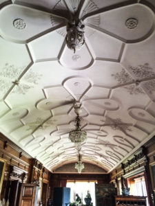 North Cornwall Coast Road Trip - Lanhydrock Ceiling