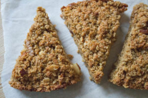 Bramley Apple and Nut Flapjacks