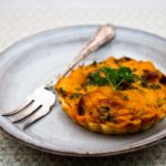 Chicken and Chorizo Tartlets baked and ready to eat