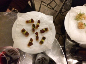 Salsify, pistachio and chervil
