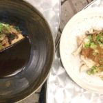 Bar Centro - black garlic celeriac and chicken salad