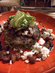 lentil galette