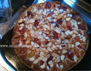 Plum Bakewell Tart