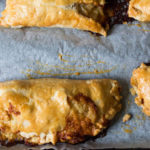 Smoked Cheddar and Pickled Onion Turnovers