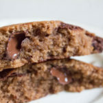 Double Chocolate and Orange Cookie close up