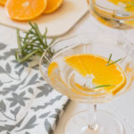 Orange and Rosemary Martini