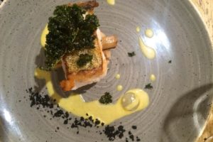 The Newbury cod with crispy kale