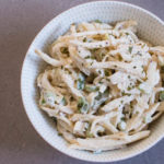 Horseradish Celeriac Remoulade - bird's eye