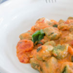 Tomato and Mascarpone Gnocchi Bake served up