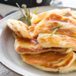 garlic butter halloumi