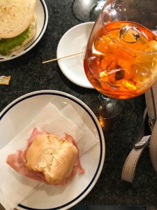 Bar snacks in Venice, the end of our Italian road trip