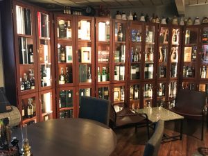 Slipens hotel whisky collection