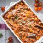 aubergine and ricotta gnocchi bake