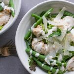 smoked chicken caesar salad
