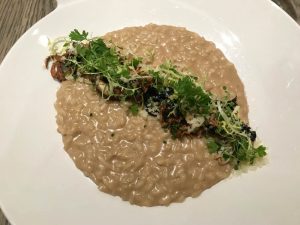 Mushroom risotto