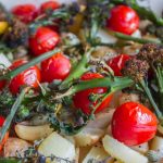 Spring Vegetable Tray Bake