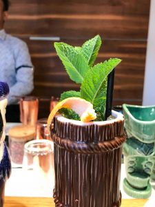 Caribbean sunrise cocktail