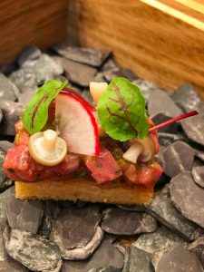Steak Tartare canape