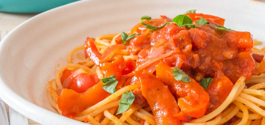 Paprika Pepper Pasta