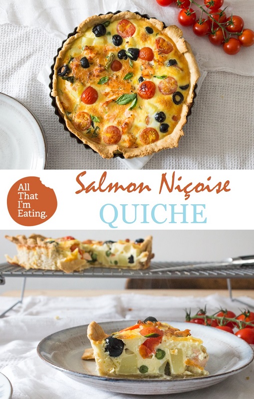 Pin for Salmon Nicoise Quiche