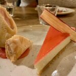 Rhubarb and Custard Cheesecake
